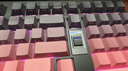 迈从（MCHOSE） G98 V2客制化机械键盘gasket结构三模2.4G/有线/蓝牙hifi全键热插拔电竞游戏办公电脑平板 G98 V2 黑莓粉-烈焰橙轴 实拍图