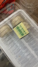 九度七0蔗糖冰皮绿豆饼手工红豆饼网红豆绿豆点心代餐整箱早餐休闲零食 0蔗糖绿豆1盒10个330g 实拍图