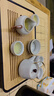 初伍米黄汝窑中式功夫茶具套装家用办公轻奢高档陶瓷泡茶壶茶杯带茶盘 实拍图