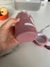 【京东物流送货上门】萌萌兔卡通水杯女牛奶玻璃杯创意便携杯子 粉色萌萌兔 330ml 1只 实拍图