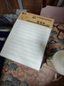 多利博士3本 16K22张英语纸10mm*13行双色英语作业纸初中小学生英语单词记忆本听写纸加厚大本【热卖爆款】 实拍图