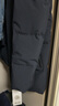 波司登（BOSIDENG）2025年新款羽绒服短款男款90绒通勤中长款防风连帽保暖外套 【店长推荐】黑黛青|5177 M 175/96A 体重约130-140斤 实拍图