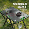 探险者（TAN XIAN ZHE）折叠桌露营桌户外桌椅便携战术桌对折速开多功能野餐桌装备 实拍图