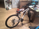 喜德盛（xds）山地车黑客380避震前叉21速变速铝合金车 白/黑色15.5 实拍图