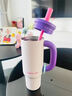 chakolab秋冬强效大容量保温杯办公室霸王杯不锈钢吸管保温杯新款巨无霸杯 实拍图