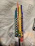 晨光(M&G)文具 洞洞铅笔彩杆30支2B 小学生练字铅笔 儿童正姿矫姿 三角木杆沾顶易抓握 AWP30729 实拍图