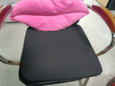 高密棉坐垫办公室久坐护腰椅垫尾椎减压座垫学生加厚四季屁股垫子 黑色【高密海绵内芯】 40*40CM 实拍图
