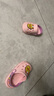 B.Duck小黄鸭童鞋儿童拖鞋男童透气洞洞鞋女童可爱家居鞋0955粉色22 实拍图