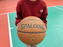 斯伯丁（SPALDING）篮球飞行员06防尘吸湿十字型颗粒PU皮室内外通用7号成人青少年 实拍图