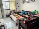 鲁班一木全实木沙发小户型客厅新中式沙发老榆木单人双人实木沙发组合家具 原木色角几 实拍图
