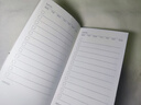 ujia 每日计划本学习计划时间管理规划本a6随身便携工作效率手册日历记事本待办事项清单计划表 烟灰 实拍图