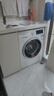 西门子（SIEMENS）iQ300 10KG大容量 全自动滚筒洗衣机自带烘干 洗烘一体 蒸汽除菌 羊毛洗 智能烘干 WN52A1004W 实拍图