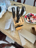 张小泉 刀具套装七件套 套刀 菜刀斩骨刀多用刀水果刀磨刀棒刀具全套N5490 实拍图