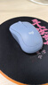 罗技（Logitech）M221 轻音鼠标 无线鼠标 办公鼠标 对称鼠标 带无线微型接收器 雾霭蓝 实拍图