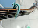 SHUBB夏伯变调夹吉他C1夏博变音夹子调音夹弦器capo C1mbl马卡龙薄荷蓝（民谣/电吉他款） 实拍图