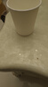 新鲜生活一次性杯子纯白色杯子225ml*100只家用商用办公茶水杯试饮杯 实拍图