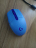 罗技（G）G304 LIGHTSPEED无线鼠标 游戏鼠标 轻质便携 鼠标宏 绝地求生FPS英雄联盟吃鸡 生日礼物 紫色 实拍图