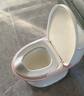 babycare马桶坐便器蹲便器儿童马桶仿真马桶坐便圈2-6岁宝宝便盆维尔粉 实拍图