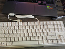 CHERRY樱桃MX 3.0S TKL机械键盘有线游戏电竞键盘 办公电脑键盘 铝合金外壳 侧刻键帽无钢板结构87 白色 无光 红轴 实拍图