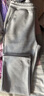 凡客诚品（VANCL）男士加绒裤子男款秋冬季男裤加厚直筒休闲裤男宽松长裤 麻灰 L 实拍图