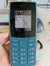 诺基亚【新款】诺基亚Nokia 105 4G 全网通 双卡双待 超长待机 大按键老人机 学生备用机功能机 蓝色 官方标配 实拍图