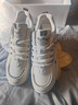 啄木鸟老爹鞋女款2026最新款春秋鞋子软皮软底厚底运动增高鞋内增高女鞋 米色皮面 38 实拍图