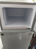 奥克斯小冰箱家用小型迷你冷藏冷冻两用出租房宿舍用节能省电寝室办公室电冰箱 【升级净化去味】70A186DW银【节能省电】 实拍图