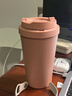 乐扣乐扣（LOCK&LOCK）遇见元气保温保冷咖啡杯弹跳盖男女颜值水杯400ML粉色LHC3271PIK 实拍图