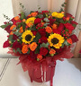 冉子花坊鲜花速递同城配送向日葵混搭抱抱桶玫瑰送女友爱人生日礼物真鲜花 锦上添花 实拍图