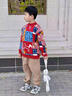 拉夏贝尔（La Chapelle）儿童拜年服2025冬季新款洋气男童红色新年毛衣女童春节喜庆针织衫 红色 90 建议身高80-90cm 晒单实拍图