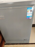 美的（Midea）100L单温家用冰柜减霜冷藏冷冻柜两用小冰柜一级能效节能冷柜小型冰箱BD/BC-100KMF(E)国家补贴 实拍图