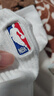 NBA袜子男士秋冬休闲运动袜吸汗无骨棉袜抗菌消臭训练跑步篮球袜3双 实拍图