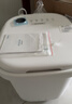 美的（Midea）泡脚桶杀菌暖脚足浴盆全自动按摩保暖洗脚盆理疗熏蒸暖泡喷淋新年礼物生日送男女友ZL310深空灰 实拍图