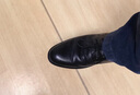 红蜻蜓男鞋商务正装皮鞋男士加绒棉鞋保暖高帮鞋 WTA7376黑色高帮42 实拍图