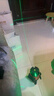 德力西电气（DELIXI ELECTRIC）红外线水平仪高精度强光细线自动调平绿光蓝室外户外建筑便携激光 高精度强光绿光5线+两块电池 实拍图