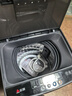 志高（CHIGO）全自动洗衣机 波轮宿舍迷你小型家用 洗烘一体 智能洗脱一体机 大容量 风干 【10Kg主销款-蓝光洗护-智能风干-强动力电机】 实拍图