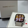 华为HUAWEI WATCH FIT 4 悦动白氟橡胶表带 华为运动智能手表超轻薄大屏潮流运动蓝牙通话睡眠监测fit4 实拍图