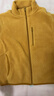 优衣库童装男童女童摇粒绒拉链茄克长袖外套夹克478141 46 鹅黄色 130 实拍图