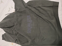 京东京造加绒开衫卫衣男冬季加厚发热宽松情侣百搭外套 深岩灰 XXL 实拍图