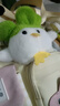 武汉文创蒜鸟发声玩偶纪念品鄂人和平鸟钥匙扣毛绒玩具公仔挂件 白色武汉蒜鸟【1个装】 武汉蒜鸟背包挂件桌面摆件 实拍图