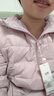 雪中飞秋冬新款羽绒服短款羽绒服女连帽时尚轻薄轻便羽绒服保暖 烟粉紫|6098 L 170/96B 实拍图