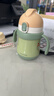 FGA富光儿童保温杯宝宝吸管杯鸭嘴学饮杯316L不锈钢喝水壶水杯子绿色 实拍图