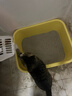 疯狂的主人猫砂盆半封闭式猫厕所防外溅大黄油猫沙盆猫屎盆猫咪用品 实拍图