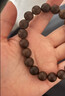 茂悦金丝檀木手串男檀香木质佛珠手链男文玩串珠手把件盘玩念珠手持 12mm+盘玩袋 实拍图