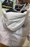 波司登25冬羽绒服男女情侣款修身短款时尚加厚连帽运动面包服外套 实拍图