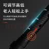 LONGWAY超轻便老年人拐杖可伸缩拐棍医用四脚防滑多功能碳纤维手杖XW910L 带灯款丨高亮LED灯 实拍图