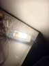 迪创思自动光控小夜灯智能插电led灯夜间天黑即亮节能灯护眼睡眠床头灯小夜灯自动睡眠婴儿插座床 灯管暖光【手动开关】 实拍图
