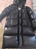 高梵黑金鹅绒服先锋3.0亮面六格羽绒服男女同款冬季厚外套 黑色 2XS 实拍图