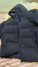 优衣库男装女装无缝羽绒连帽外套夹克羽绒服478279 69 藏青色 XL 实拍图