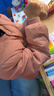 罗蒙儿童羽绒服校园服内胆男童女童秋冬季轻薄保暖内穿大童 粉色 120 实拍图